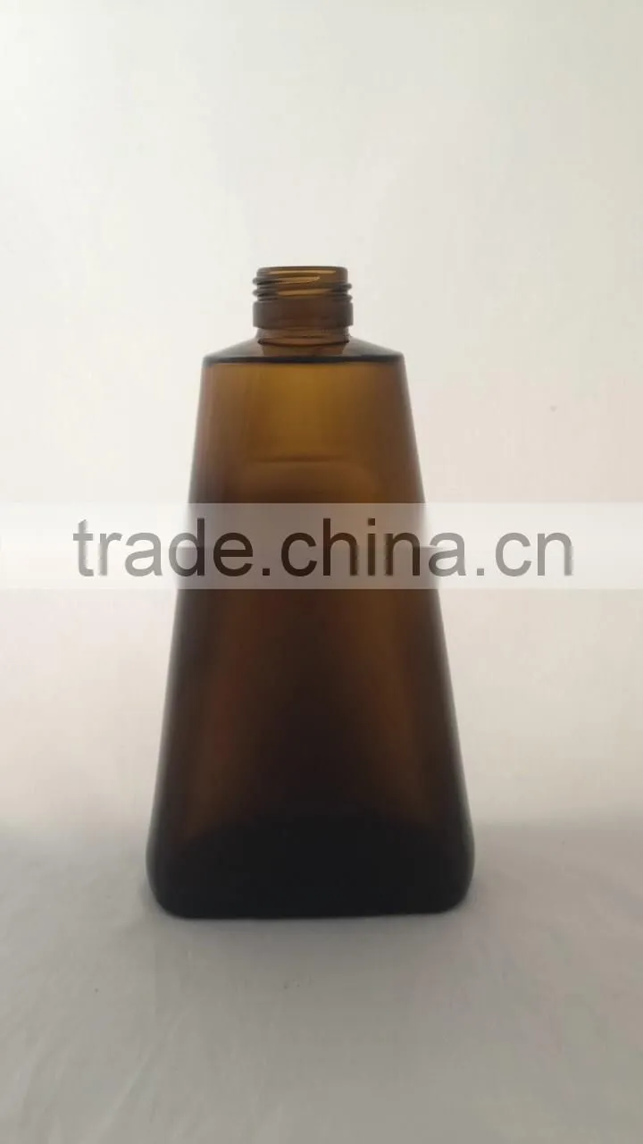 320-350ml liquid medicine amber glass bottle