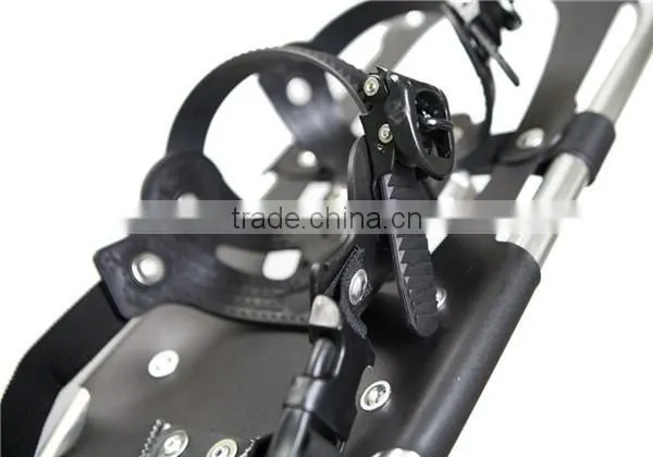 Performance Snowshoes with Pair Anti shock Snowshoes Poles With Carrying Tote Bag