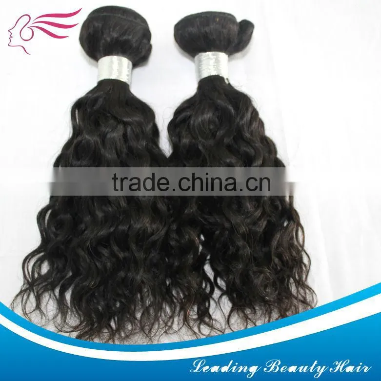 body wave hair with clips , no painting off, in hot sale