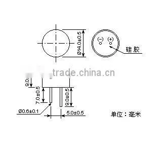 High quality waterproof ultrasonic sensor NU40A14T/R-1