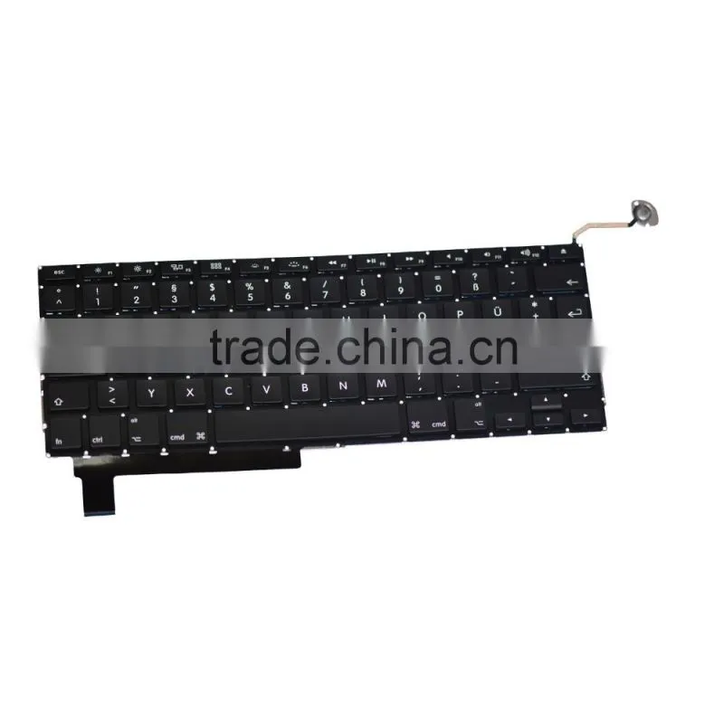 German Laptop keyboard Replacement For Macbook Pro 15" A1286 2008-2012
