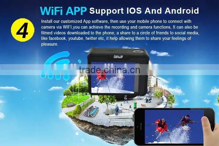 Hot selling sport handycam with high quality