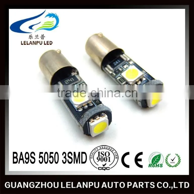 factory price auto led interior reading light 12v BA9S 5050 3smd car parts accessories