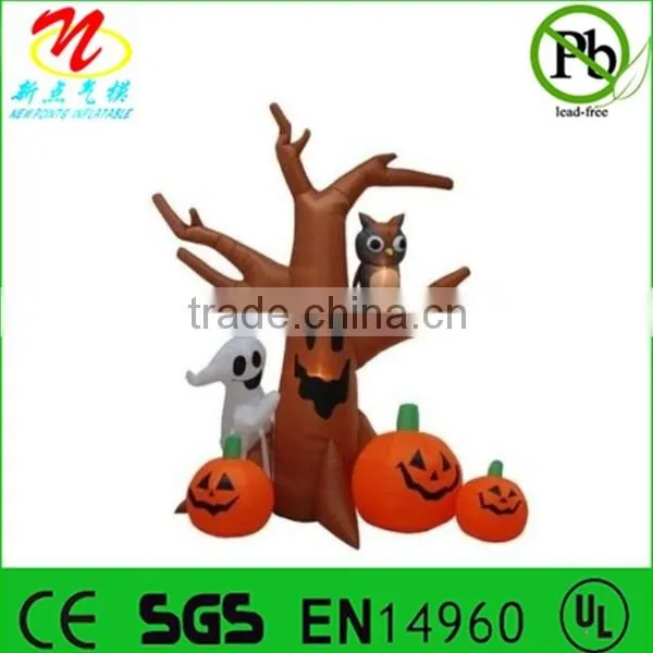 Giant inflatable spooky tree Halloween inflatable ghostly tree scene