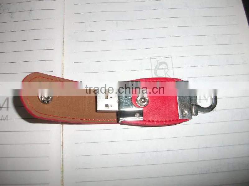 Black Leather USB with 2.0 8GB USB Leather Flash Drive 64mb to 64gb