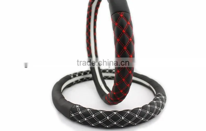pu glow in the dark swift car steering wheel cover