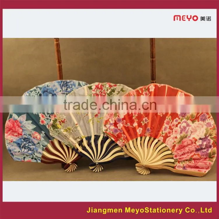 2015 Chinese Promotional Gift Custom Bamboo Folding Hand Fan