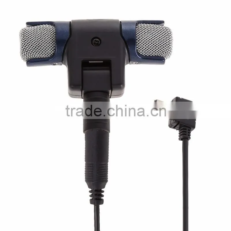 External Stereo Microphone MIC + 3.5 Adaptor for Go Pro GoPro Hero 1 2 3 4 Camera