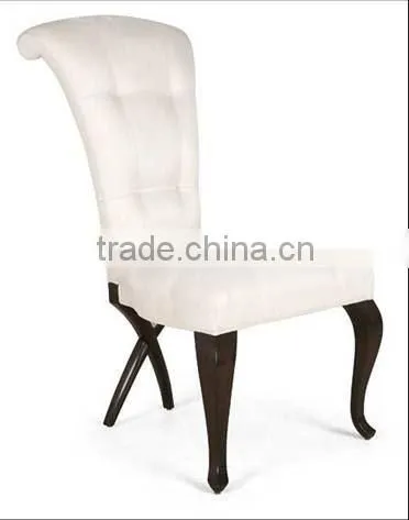Best selling high gloss white leather armchair for luxury living room furniture