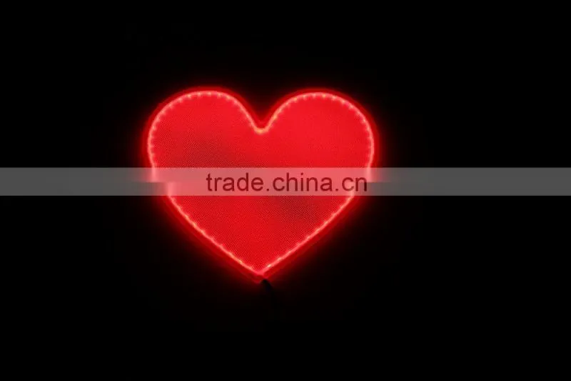Promotional green color high brightness lgp display led panel