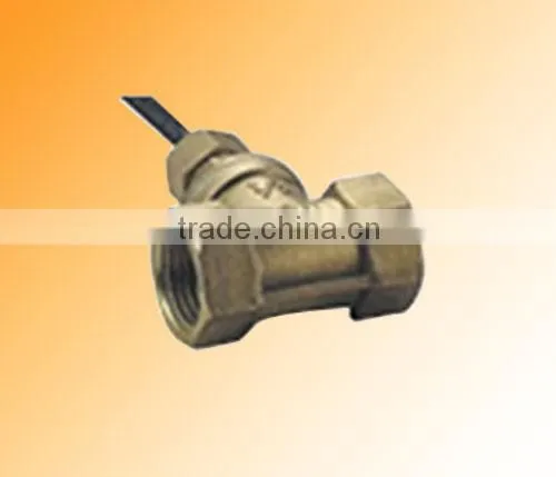copper screw thread gas liquid magnetic flow switch sensor 5CFS-DN15T
