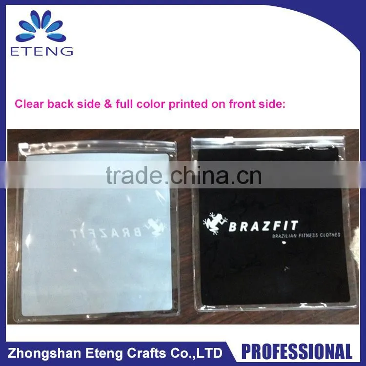 Round clear pvc bag with zipper,custom tranparent pvc gift bag