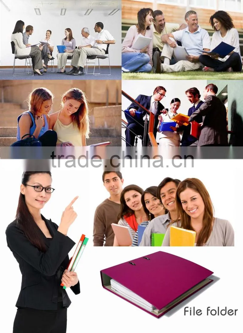 OEM plastic pockets file folder, plastic file folder, pvc file folder,plastic clear file folder