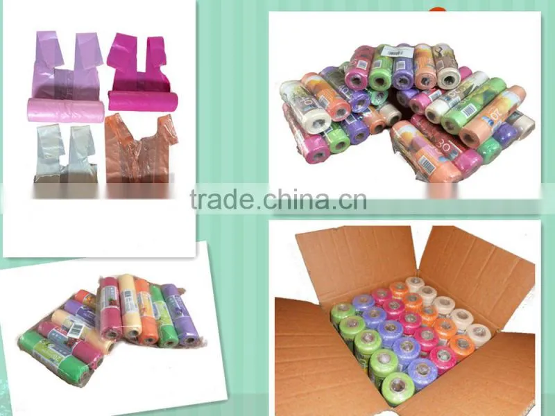plastic product/plastic garbage bag/biodegradable garbage bags