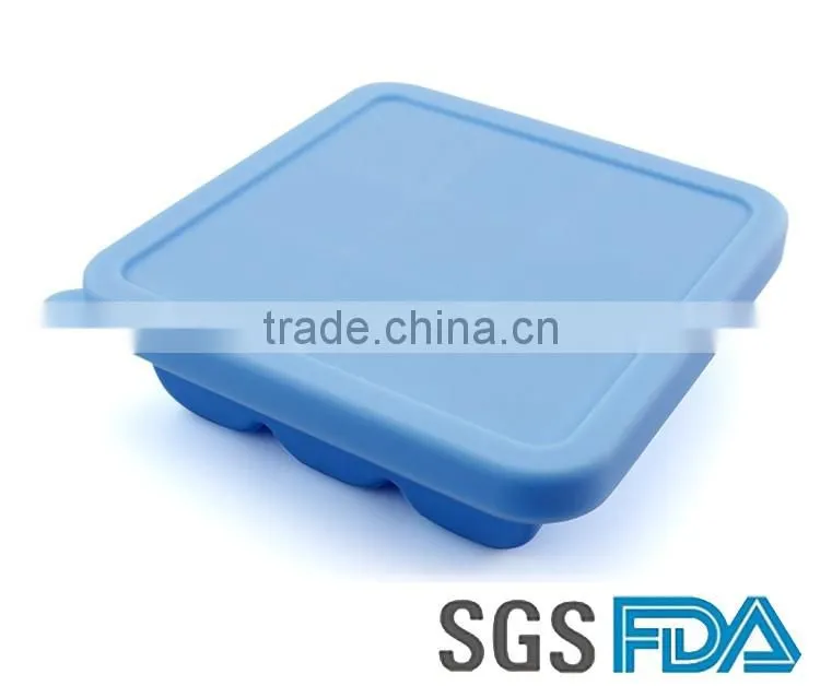 FDA&SGS Baby Food Storage Boxes, Silicone Food Storage Boxes