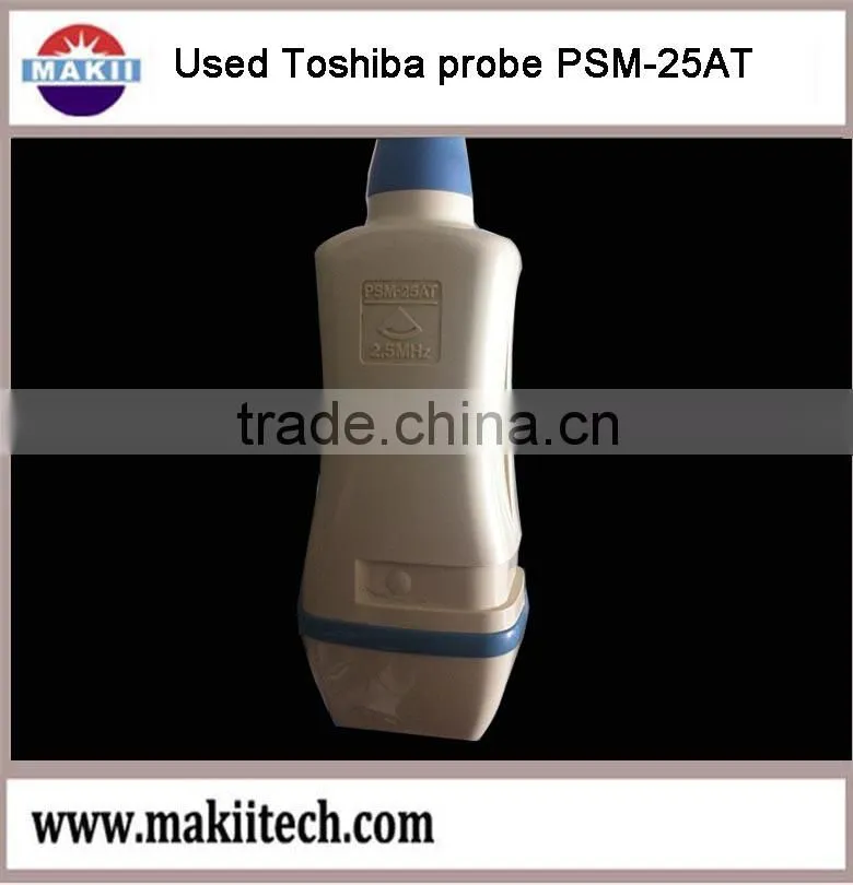 used Toshiba ultrasound scan color doppler transducer PSM-25AT