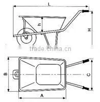 Wheel barrow WB0200