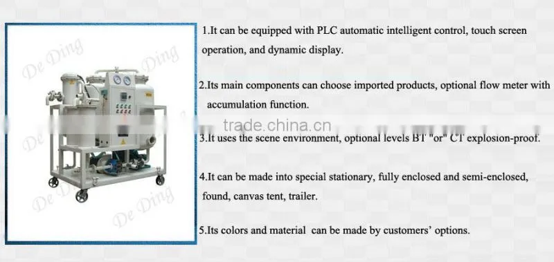 No Damaging Oil Substances Transformer Oil Regeneration Machine