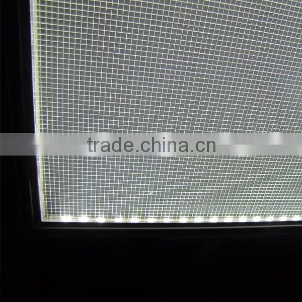 Edgelight aluminum frameless fabric AF40 LED light box with high quality