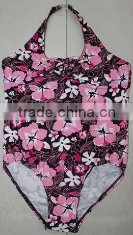 fashion Girls one piece swimsuit,swimming wear