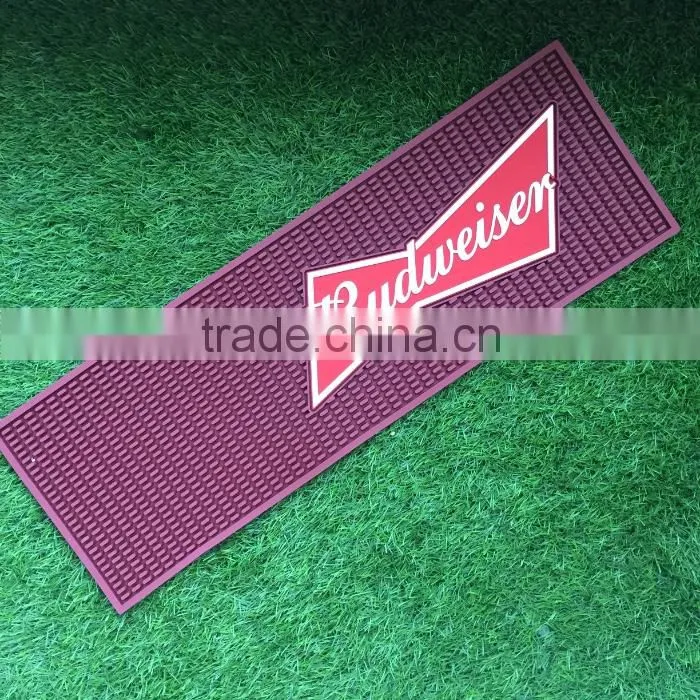SMETA factory premium promotional PVC plastic bar mat
