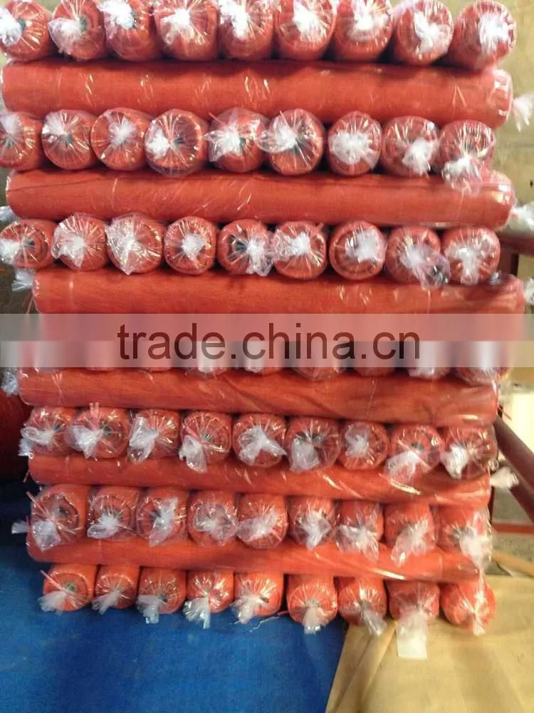 100% VIRGIN hdpe FIRE RESISTANCE orange debris netting,safety netting