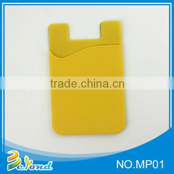 Custom creative new design silicone business card holder