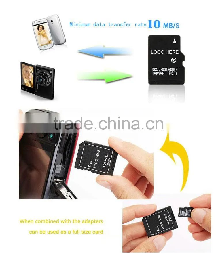 High quality micro 4gb 8gb 16gb 32gb 64gb 128gb sd card memory sd card.