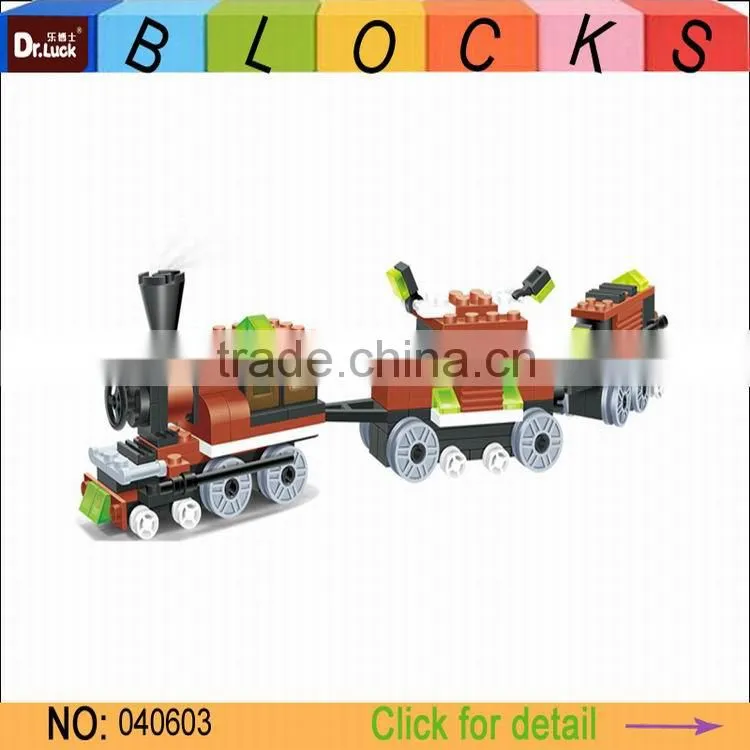 Factory outlet toy Self-assembly train toy