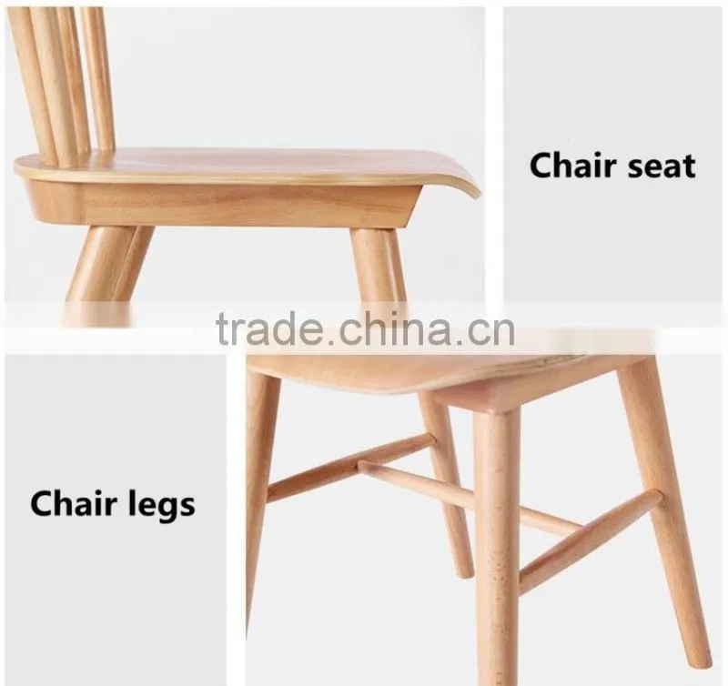 oak wood chair wood banquet chair