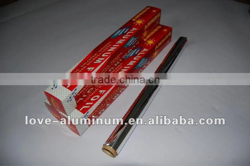 household aluminum foil for food wrap 8011 aluminium foil roll