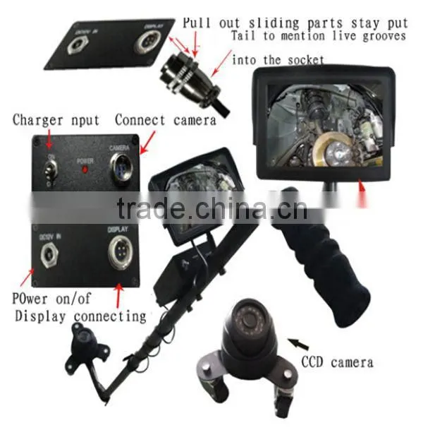 7"HD Under Vehicle Searching System for Car Bomb