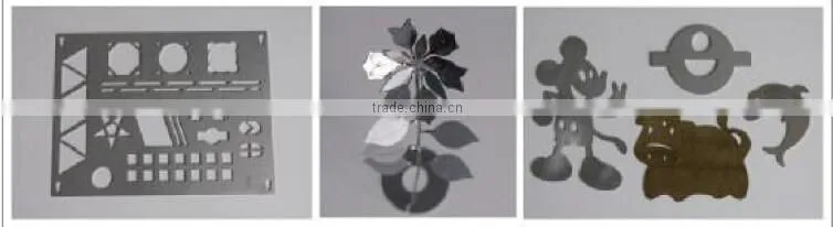 CNC yag laser cutting steel machine with CE certification G6080