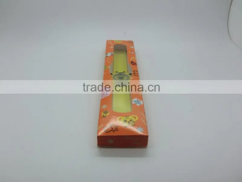 2016 top hot cartoon rabbit silicone snap band digital watches for children