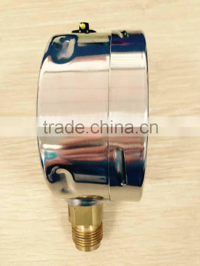 High Quality Stainless Steel Casing Manometer Pressure Gauge EN837-1