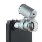 LED pocket microscope with Iphone4/electron microscope price/microscope camera