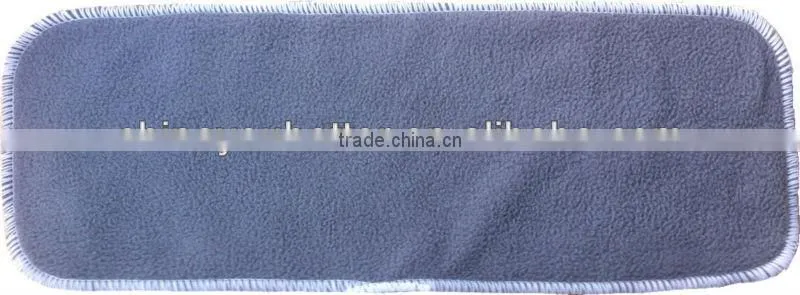 OEM 100 % Bamboo Charcoal Diapers Inserts 3 layers