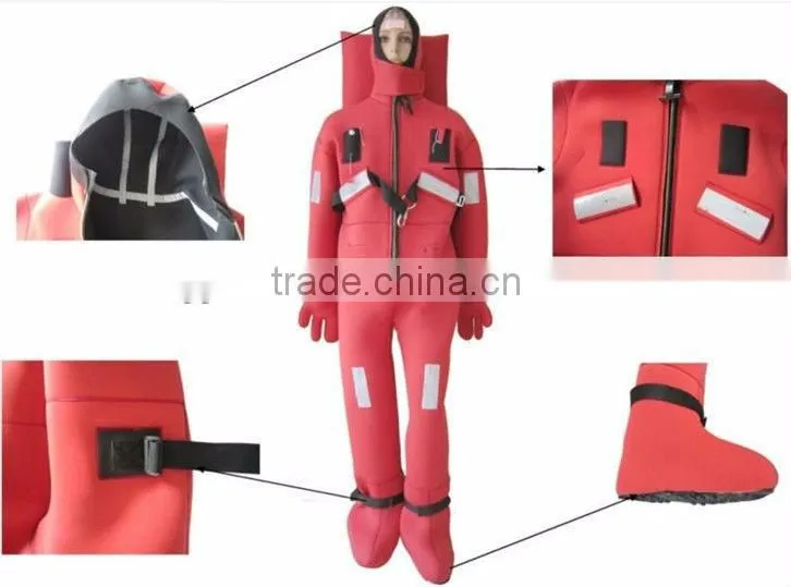 Marine Wholesale Safety Emergency Solas Extreme Temperature Immersion Suit
