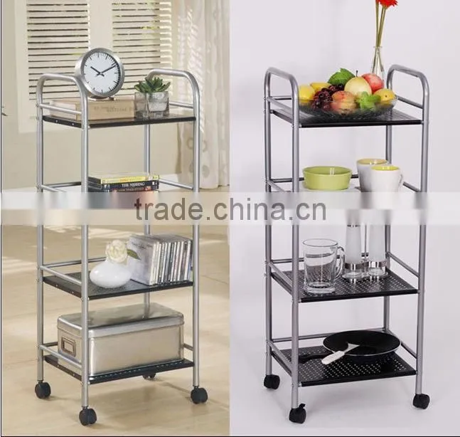 Fashion retractable garment rack with wheel