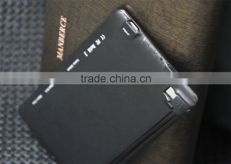 Hot selling new design silm credit card power bank 3200mah for Andorid/IOS