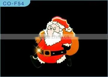 LED flashing Badge,Holiday promotional gifts