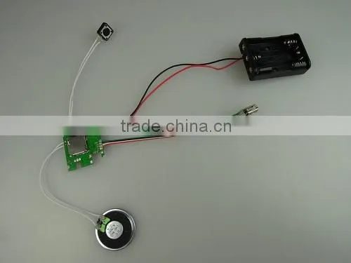 Chip Programmable sound modules for greeting cards and sound box