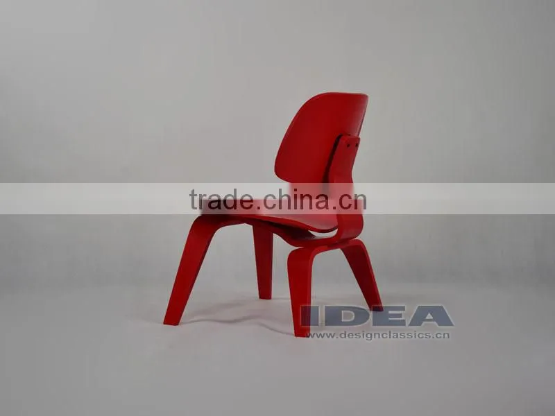 Replica Charles Plywood Lounge Chair - Red Color