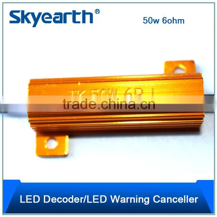 50w 6ohm led indicator resistor auto parts car accessories from shizun