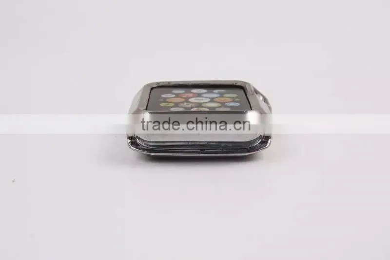 Cute pattern aluminum plating pattern case for apple watch 42mm