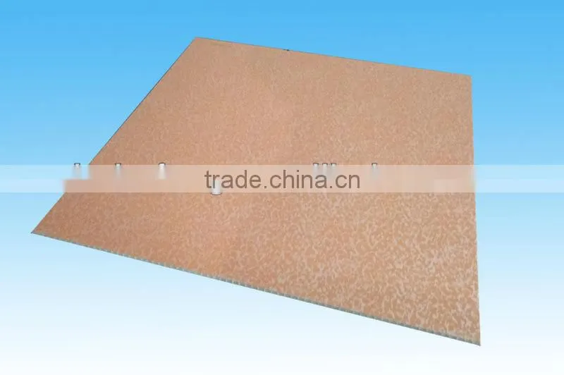 Hot Stamping Pvc ceiling panel 595*595mm