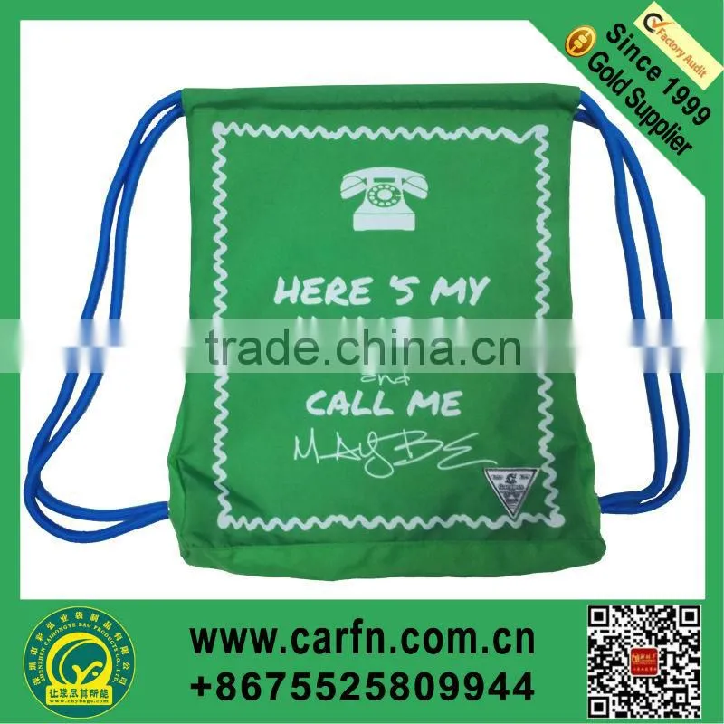 Hot sale nylon drawstring shoe bag,polyester drawstring shoe bag