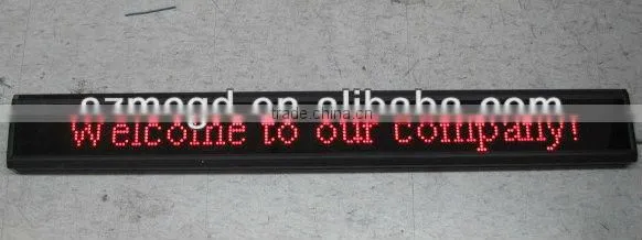 indoor dot matrix mini led clock display