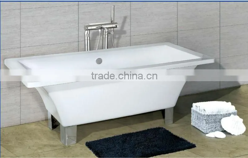 Best Acrylic Freestanding Bathtub with Bath Pillow
