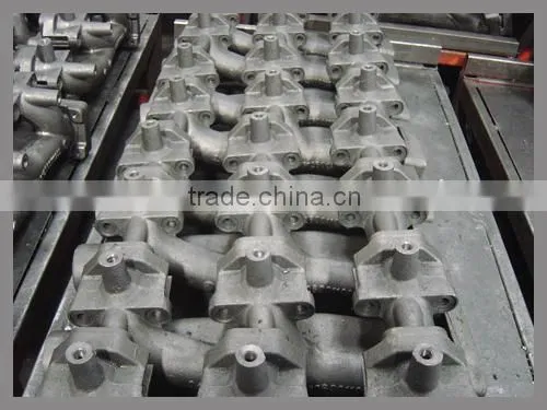heavy duty diesel engine exhaust pipe, Sand casting exhaust pipe,